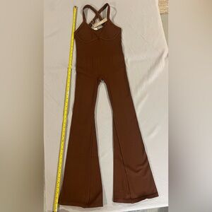 Vilanva Brown Women's Jumpsuit Size Medium NWT
